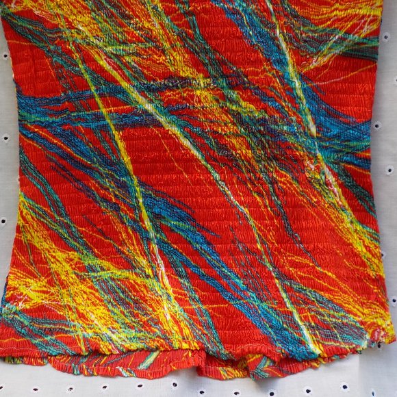 EUC Alberto Makali  Button Front Sleeveless Top SZ S - Picture 9 of 12